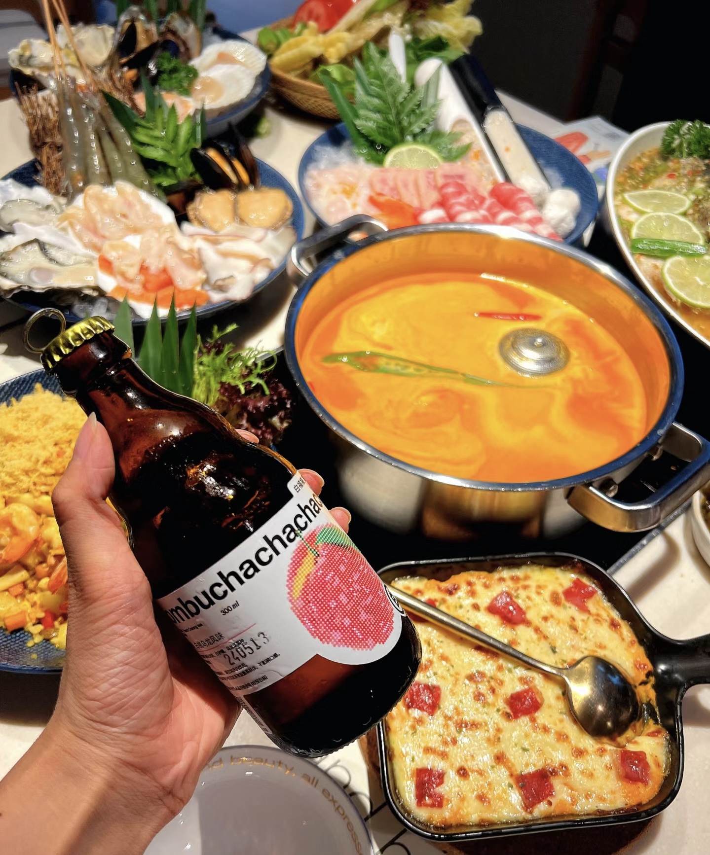 当你品尝到泰式火锅的独特风味时，仿佛整个 配图3