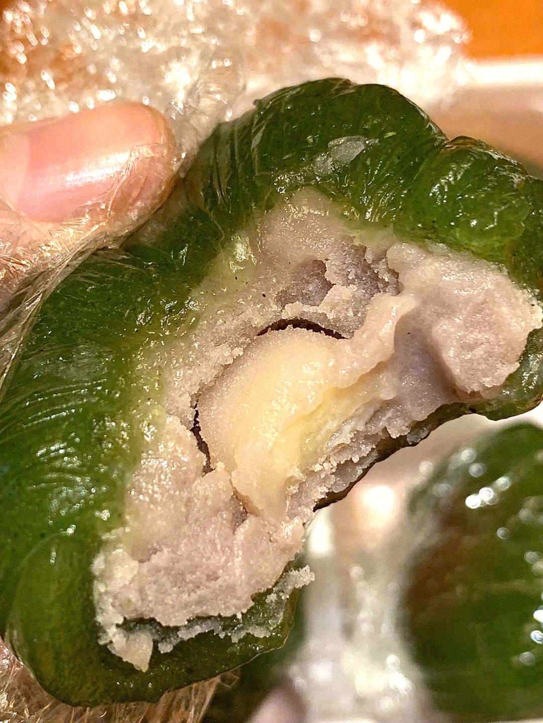🍠芋泥的香甜与艾草的清香交融在一起💫加上 配图2