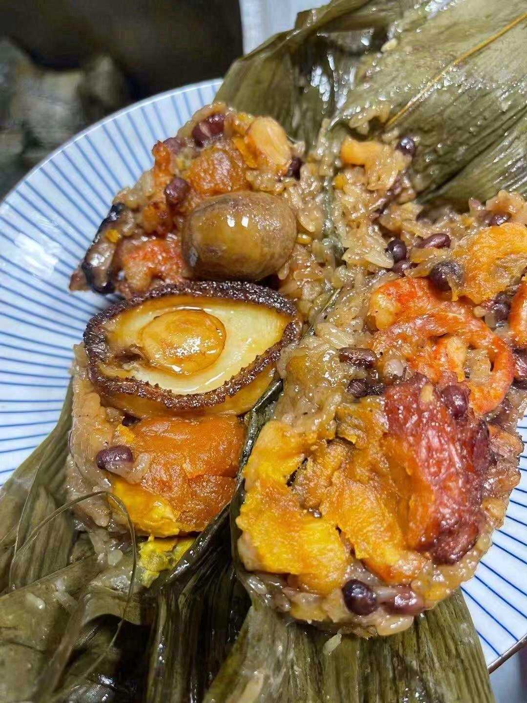 一整只鲍鱼入粽🦪这豪华程度，作礼粽不要太 配图3