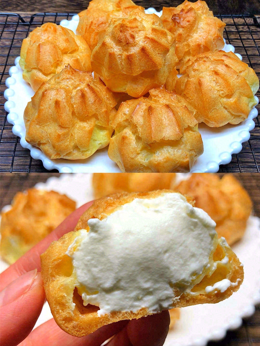 🍪酥酥的外皮里面填入冰冰凉凉的香草奶油馅 配图1