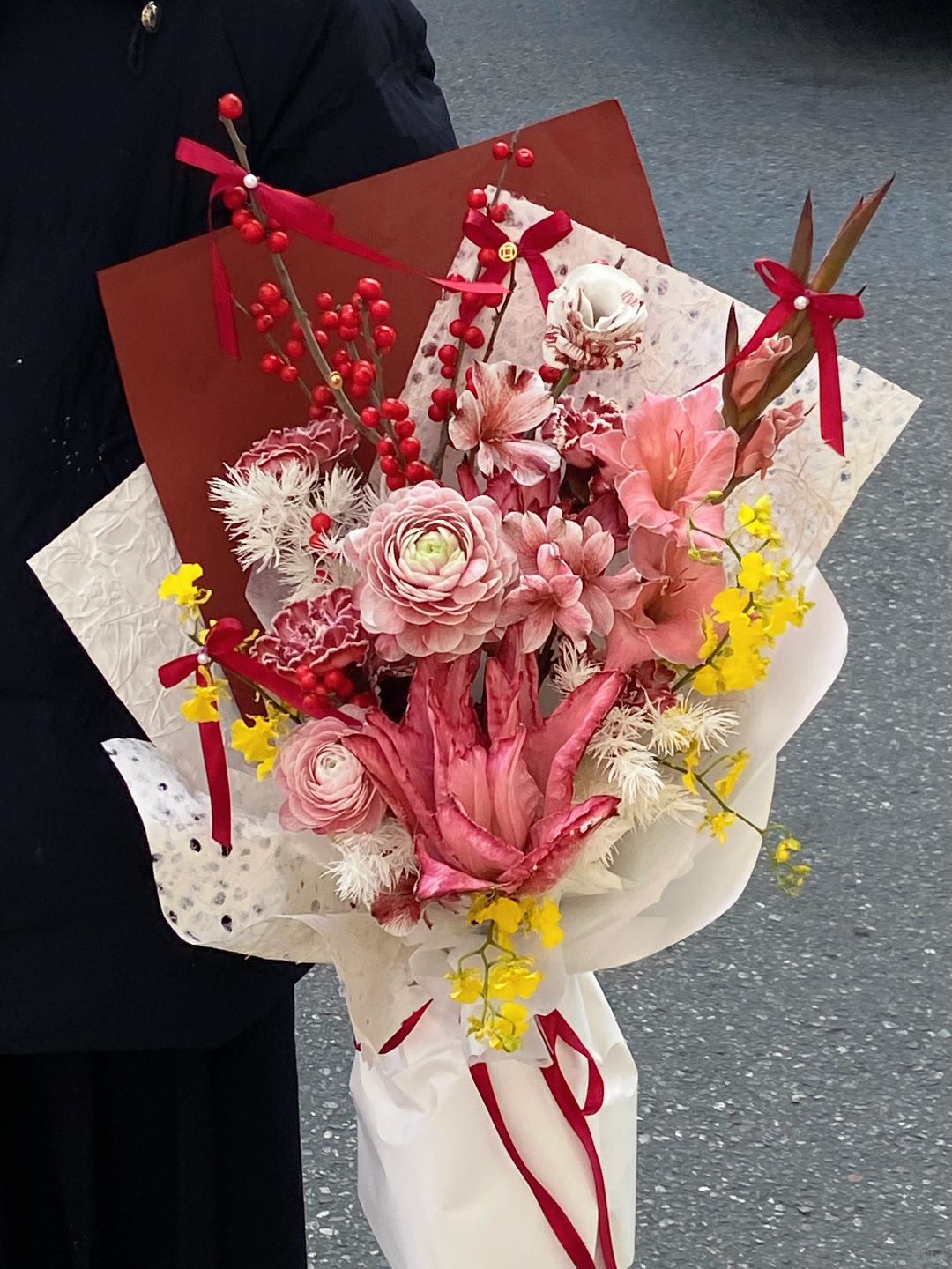 乔迁之喜花束🌸 🧨乔迁大吉🧨 福满新居平 配图3