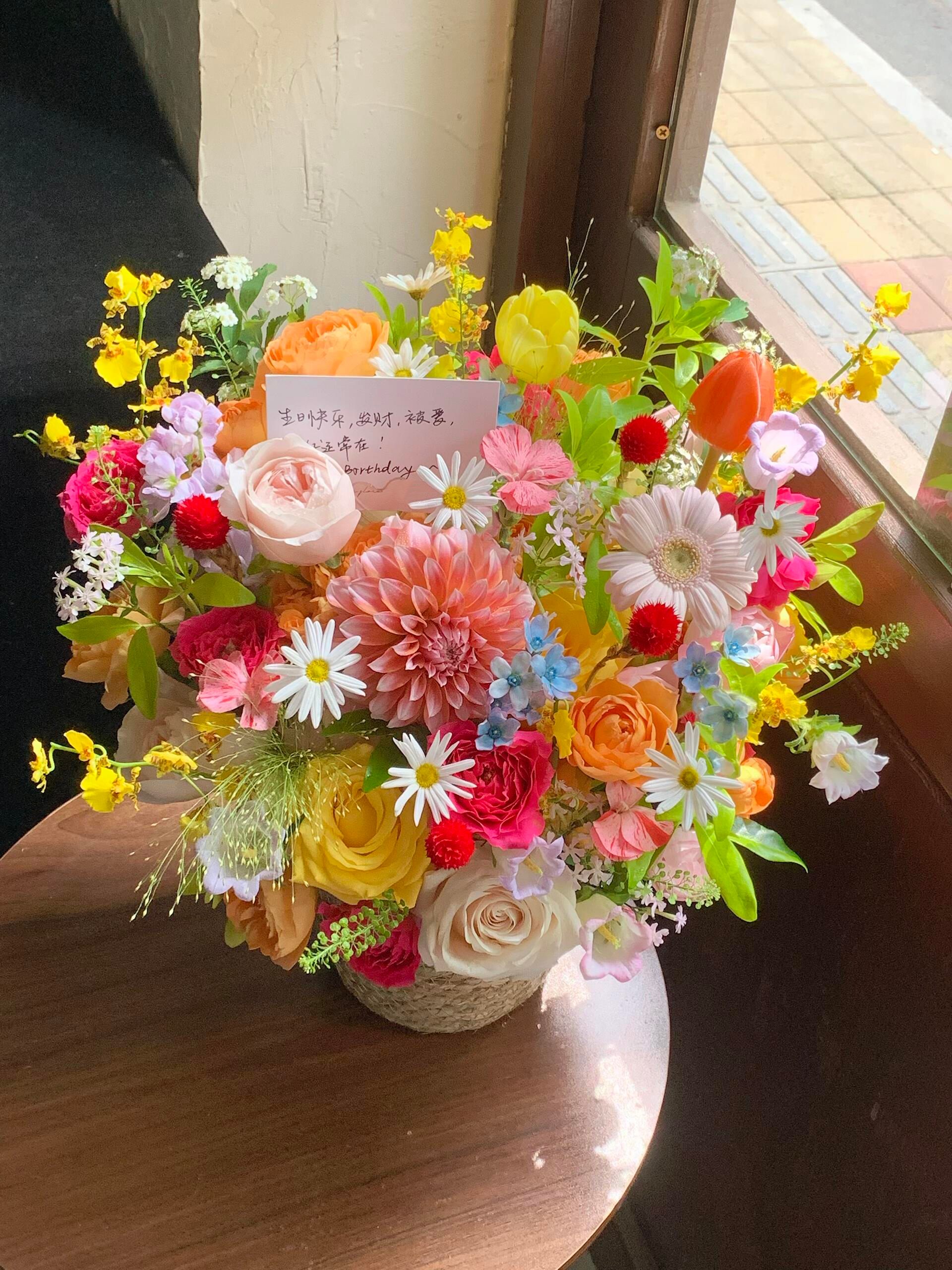明黄 暖橙 柔粉 浅蓝 淡紫 绛红 💛🧡 配图1