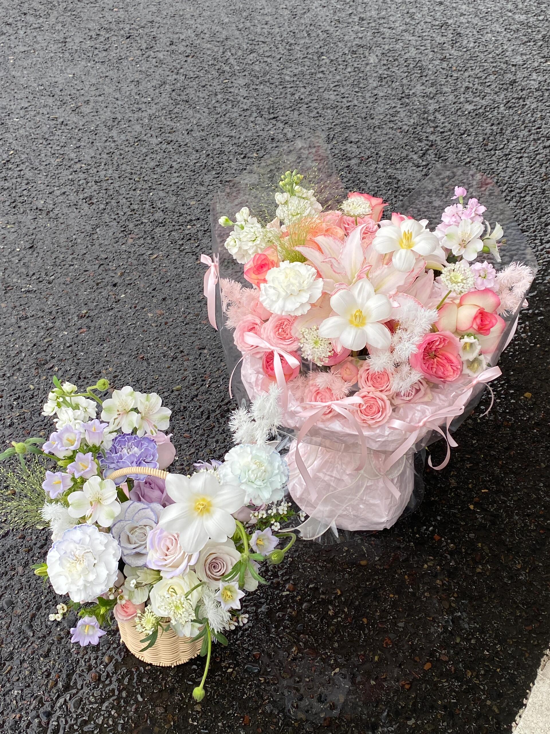 粉色系混搭小花束🌸 👩送闺蜜的首选 拍照 配图3
