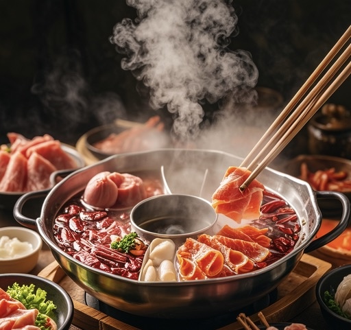 走进火锅店，香气扑鼻而来。在这温暖的空间 配图1