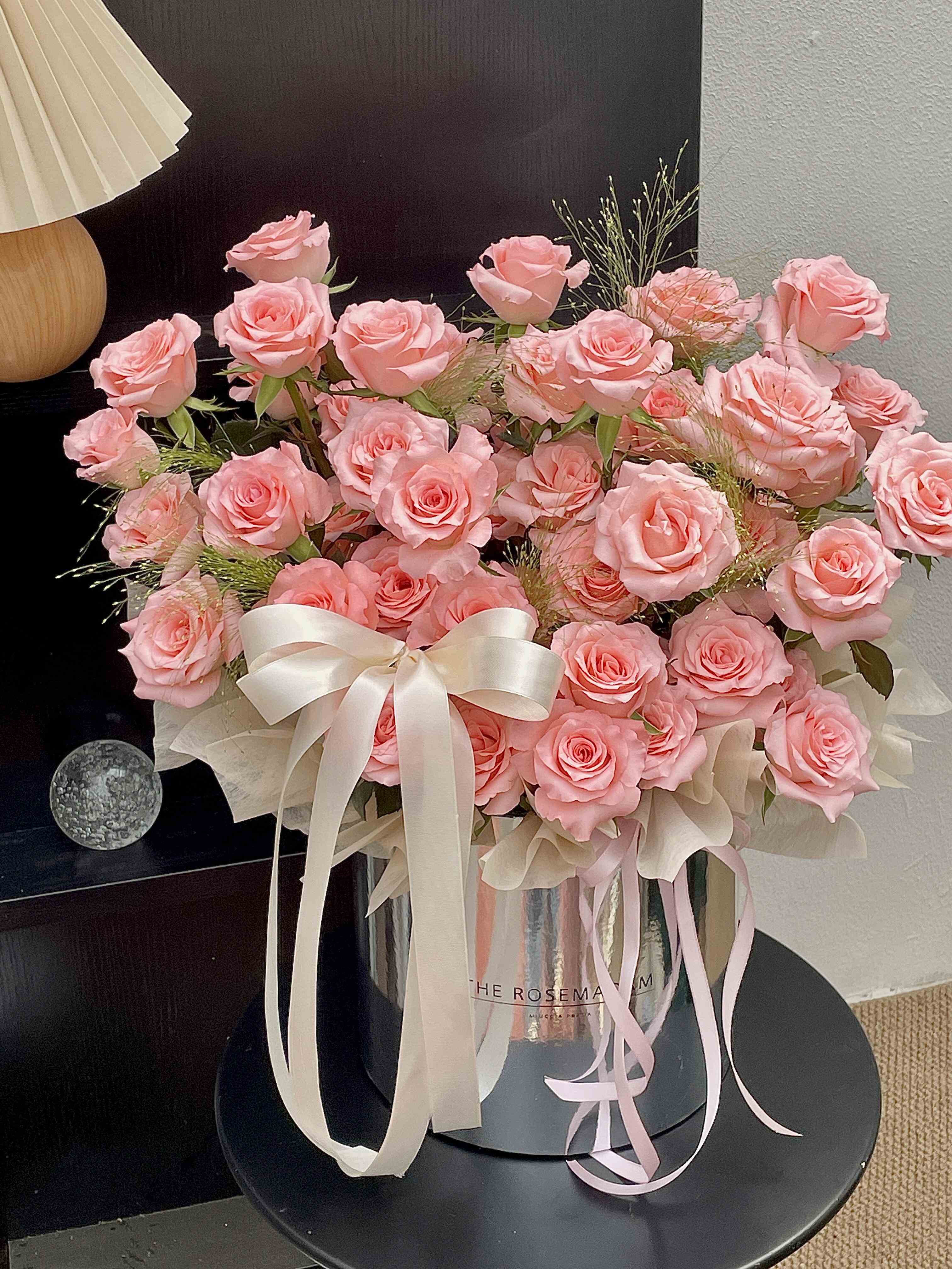🌸 戴安娜玫瑰抱抱桶 性价比超高 价格不 配图2