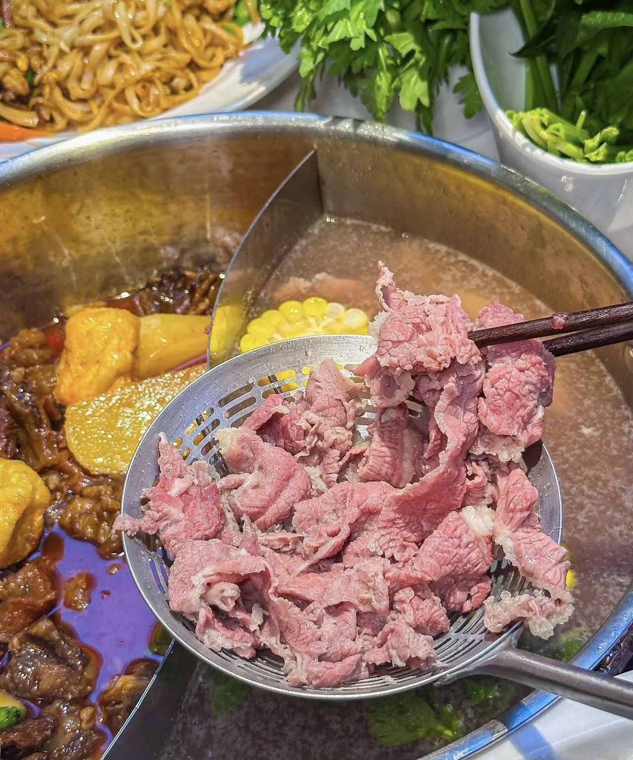 雪花纹理漂亮又清晰、肉质紧实，富有嚼劲， 配图3
