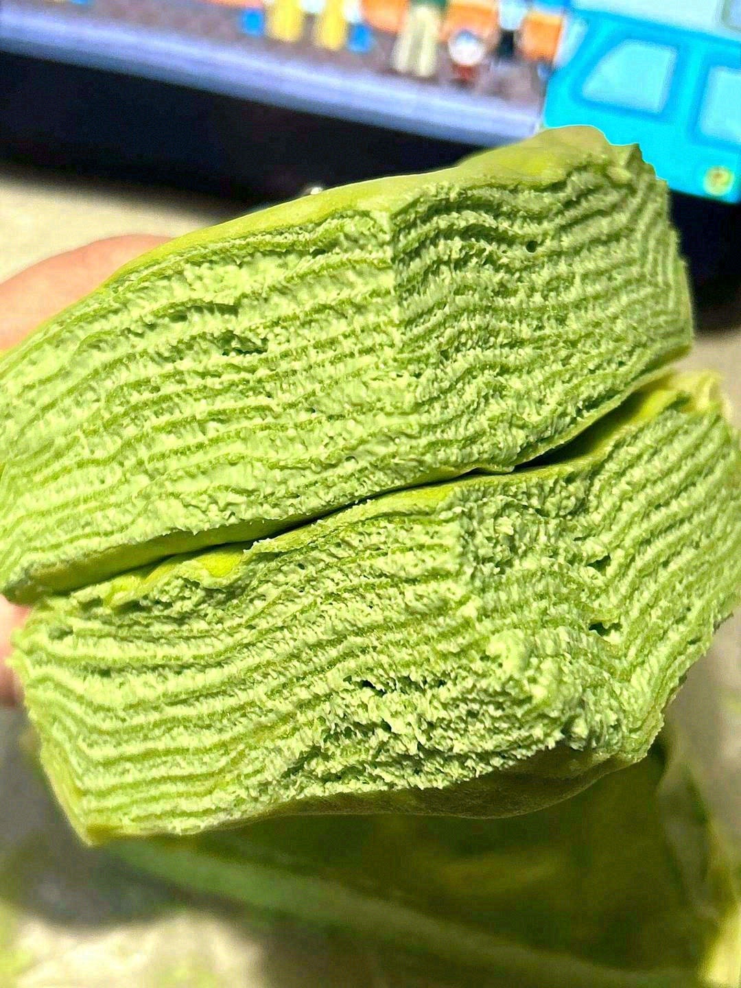 开心果千层🍰，具有独有的清新治愈的颜色🌿 配图1