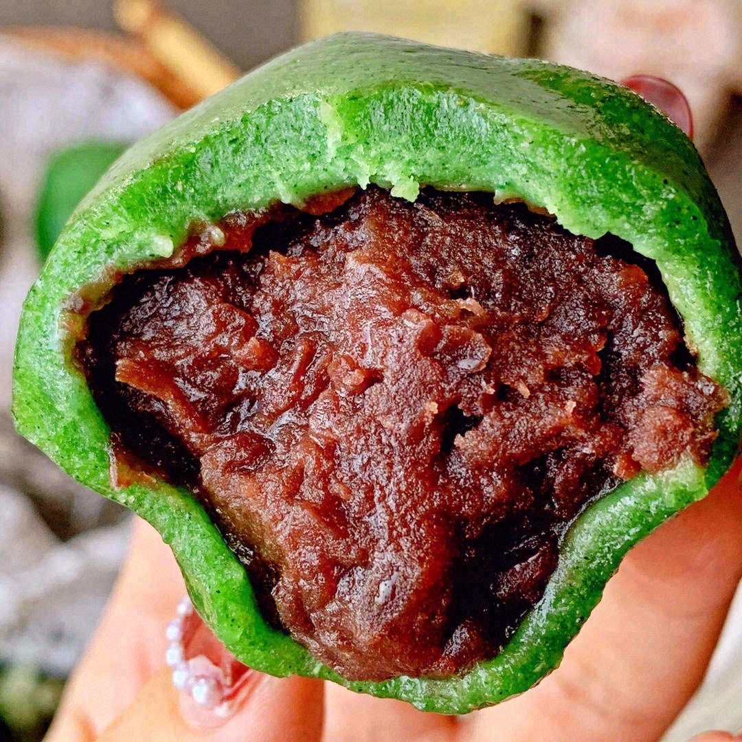 💕最喜欢豆沙馅的，豆沙口感很绵密🍥微甜完 配图2