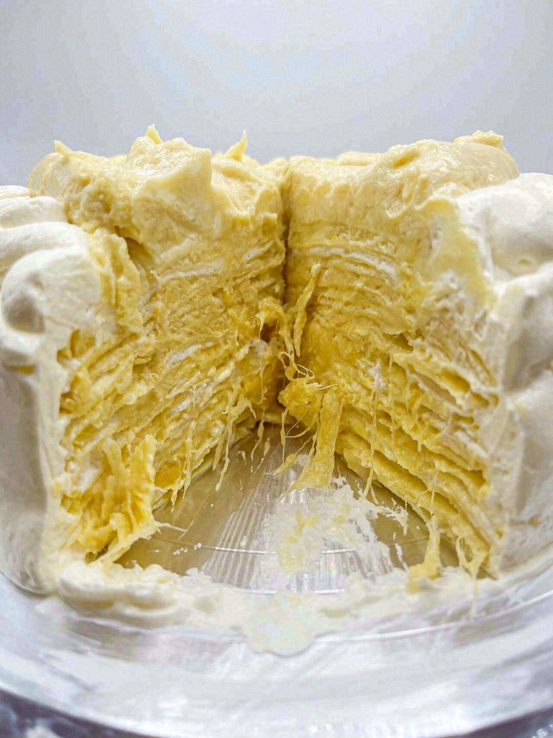 🍰软绵厚实的榴莲肉加上百分百动物奶油🍦， 配图1