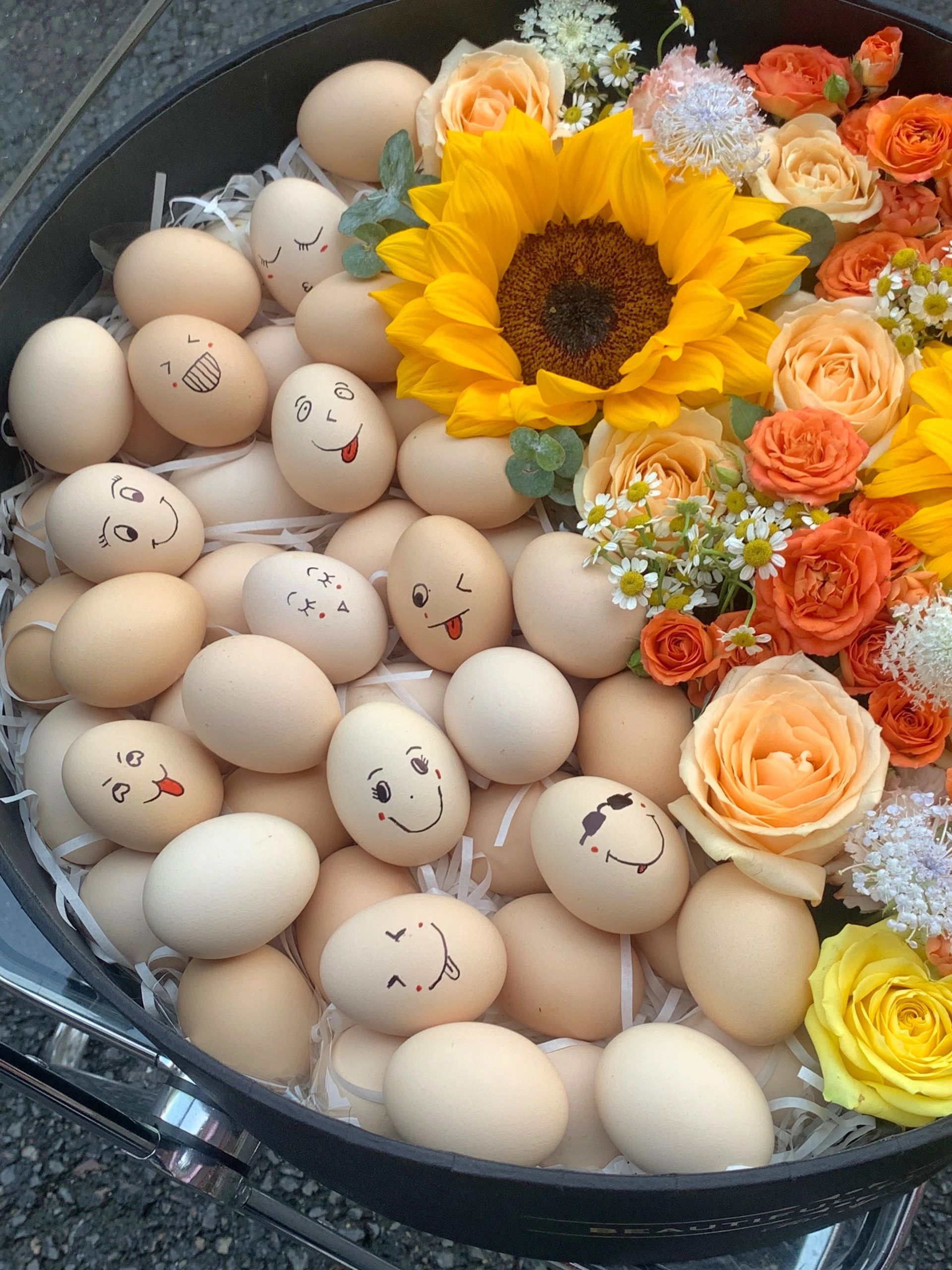 鸡蛋花盒🥚 送闺蜜生宝宝鸡蛋花盒🌸 鸡蛋 配图3