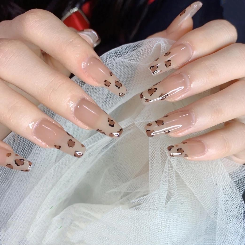 ⇘⇘⇘💅🏻💅🏻 不贴钻的长款美甲 不勾头 配图2