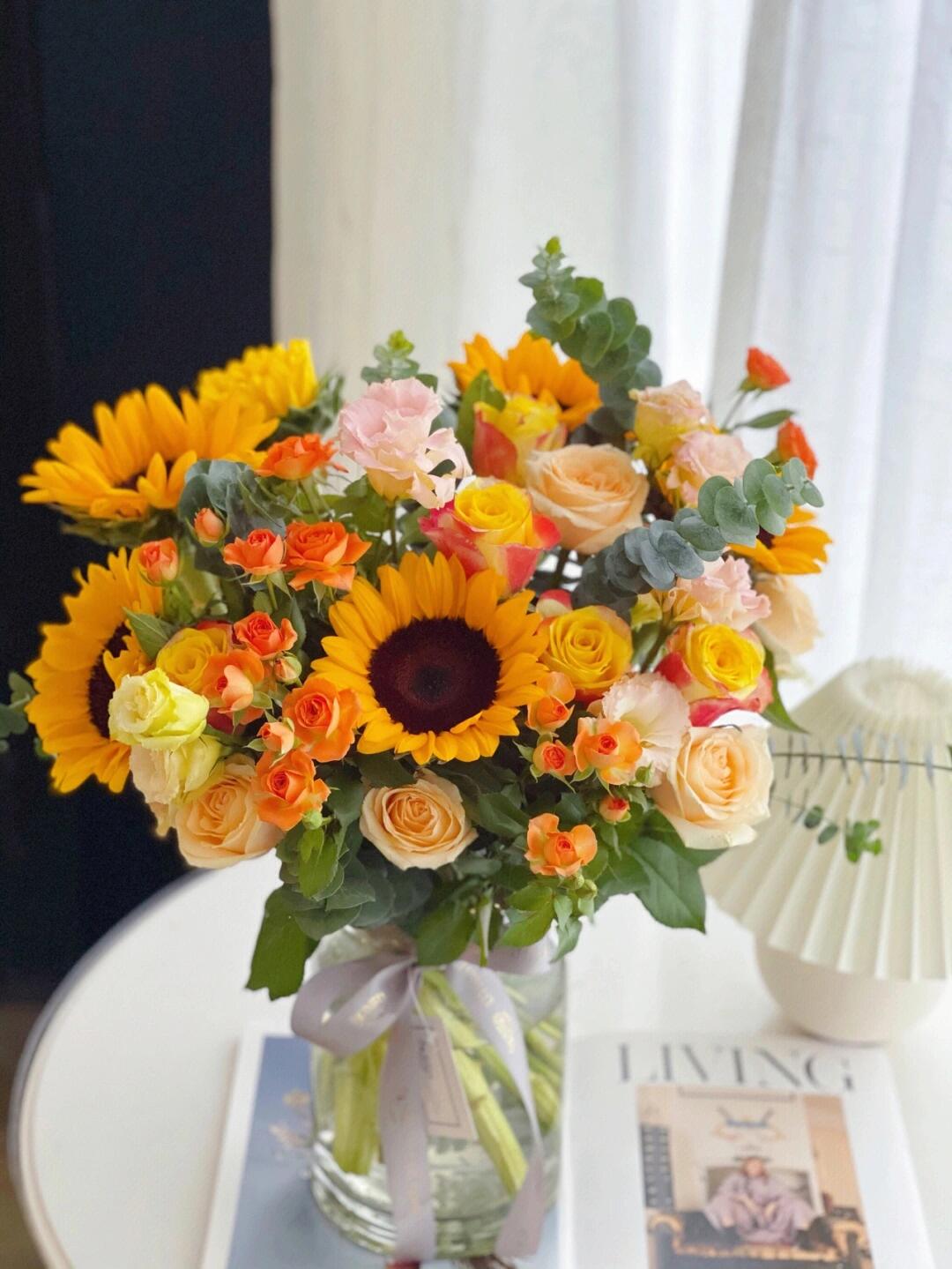 看到向日葵 🌻 总想把嘴角向上翘起😃哈哈 配图3