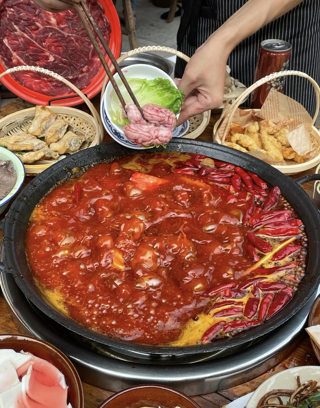 浓情是汤底，蜜意是食材 浓情蜜意是你与我 配图1