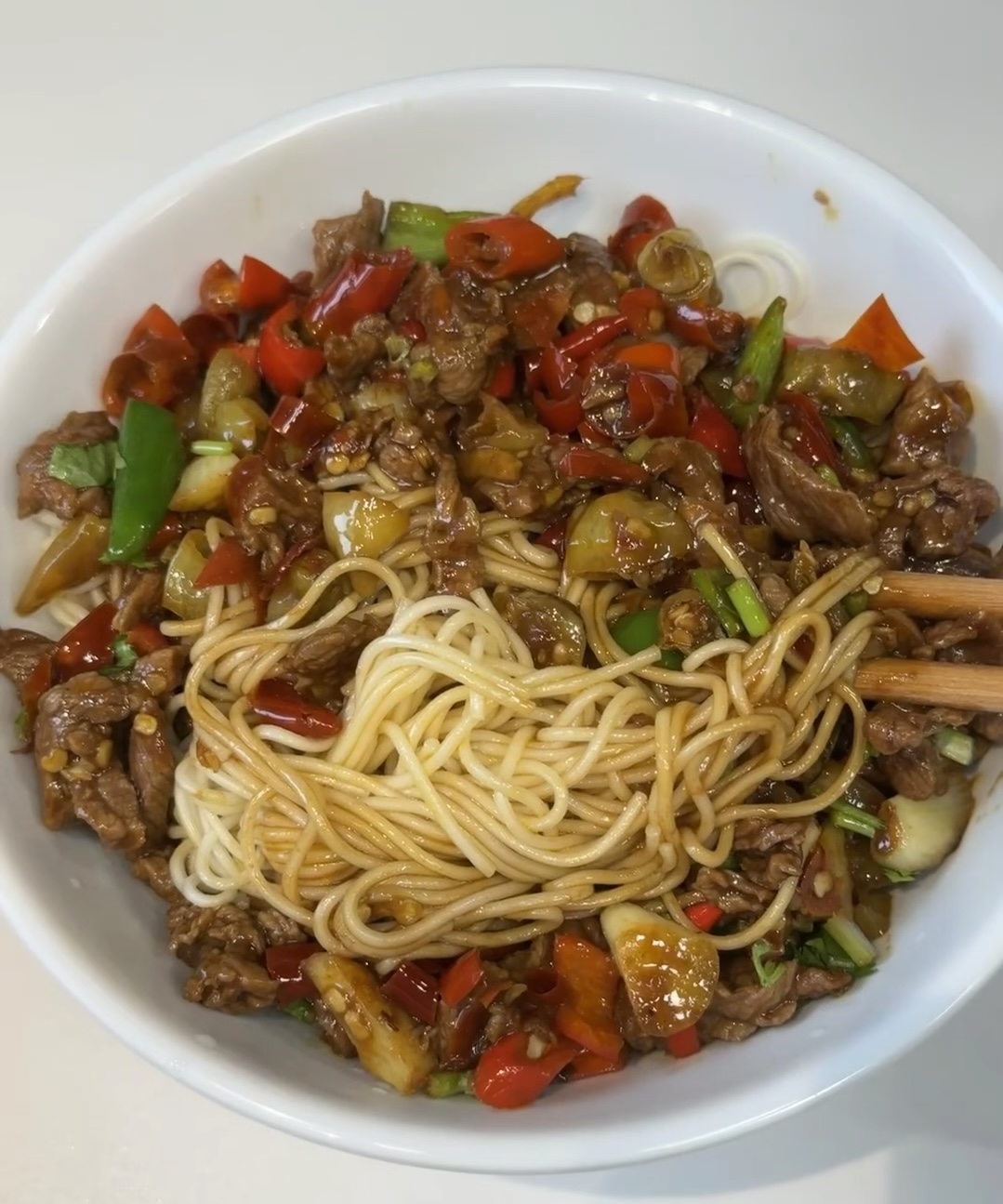 浇头面～香迷糊了！无敌好吃的泡椒牛肉浇头 配图3