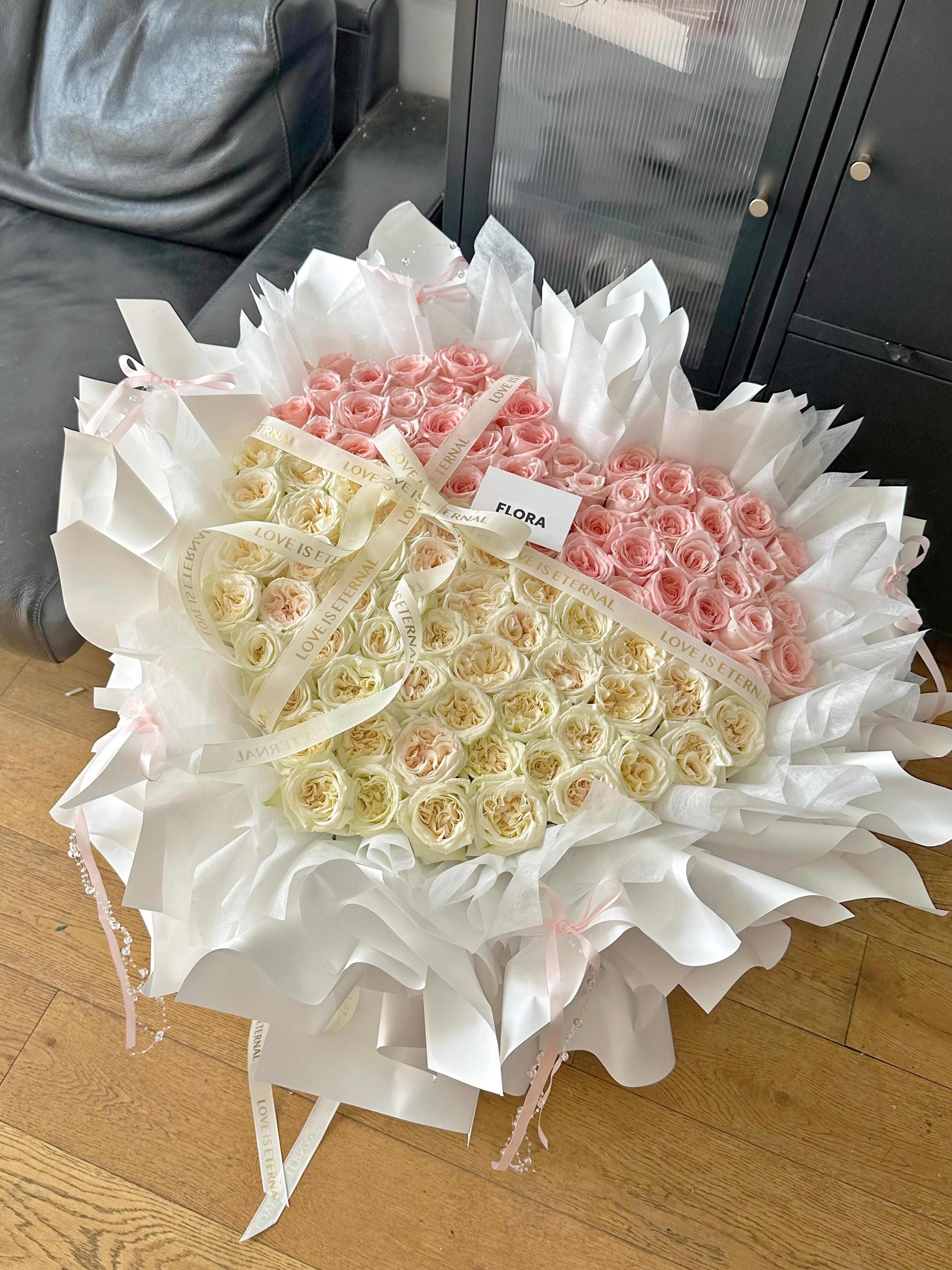 花朵排列成心型💗 简直就是浪漫😘的代名词 配图2