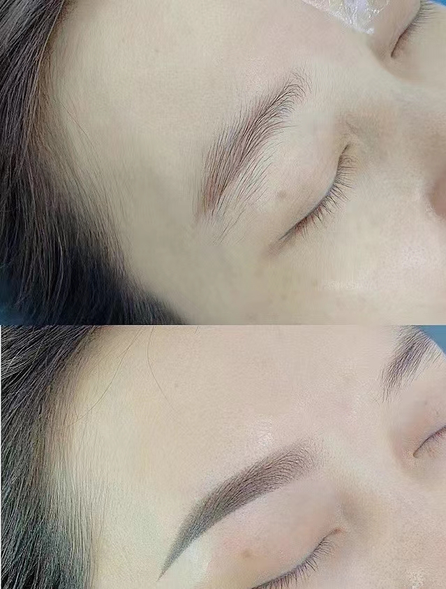 画眉毛和纹眉的区别👇🏻 纹眉眉形设计更加