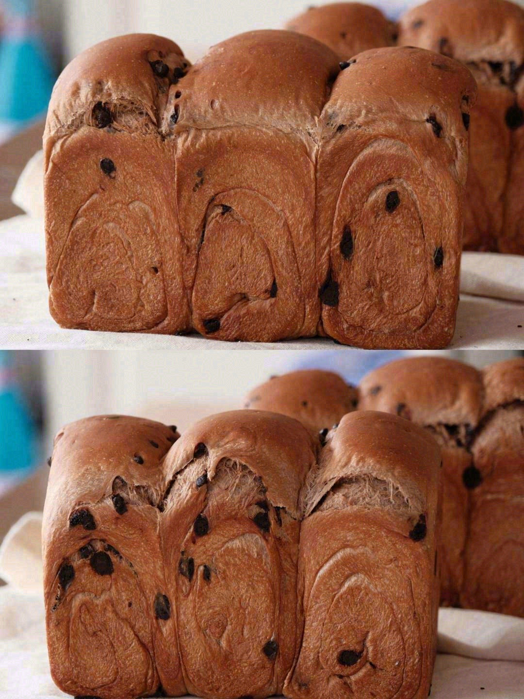 😘口感丰富的巧克力吐司真诱人啊🍞 对于巧 配图1