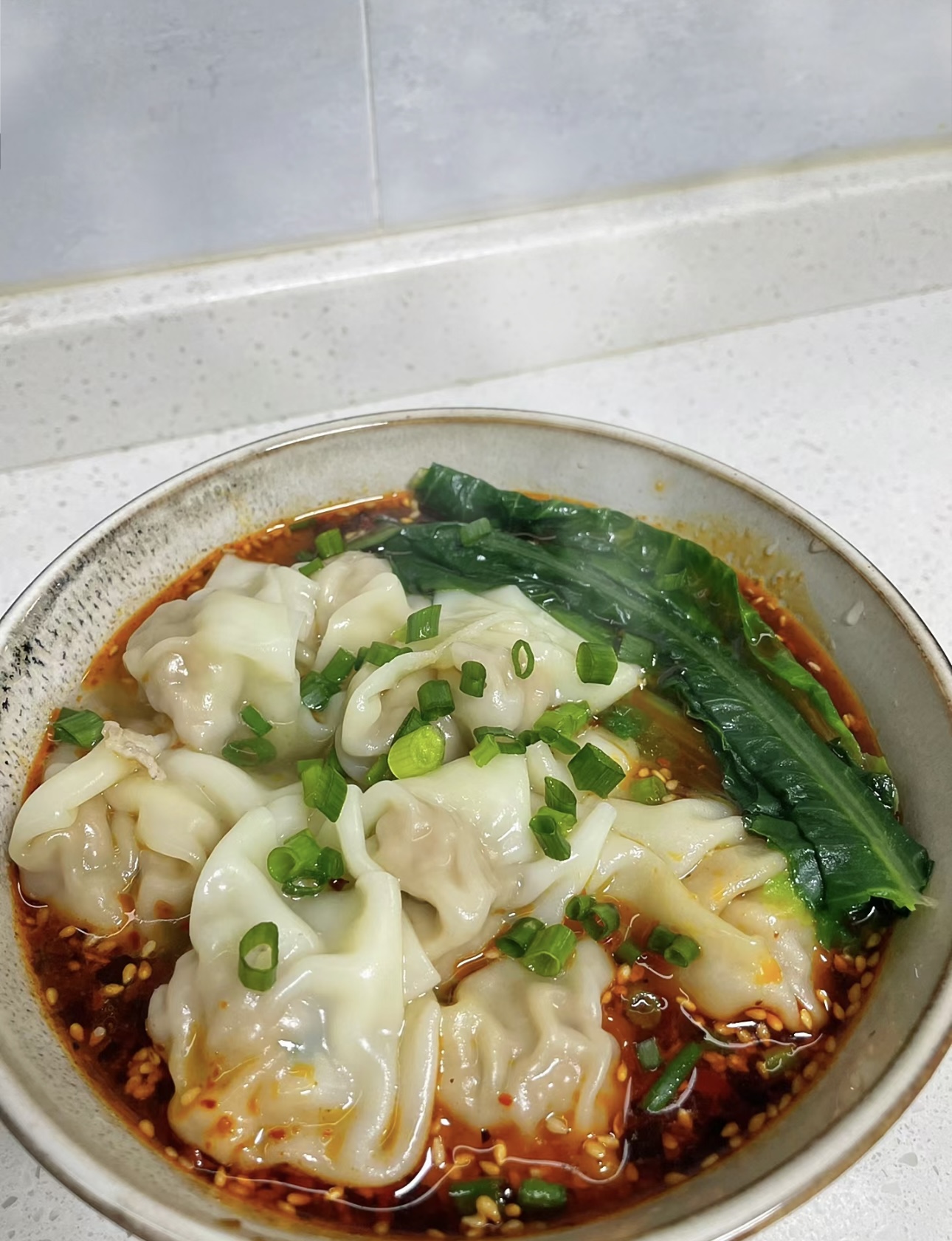 红油抄手，一口麻辣鲜香的味蕾炸弹！薄皮包 配图2