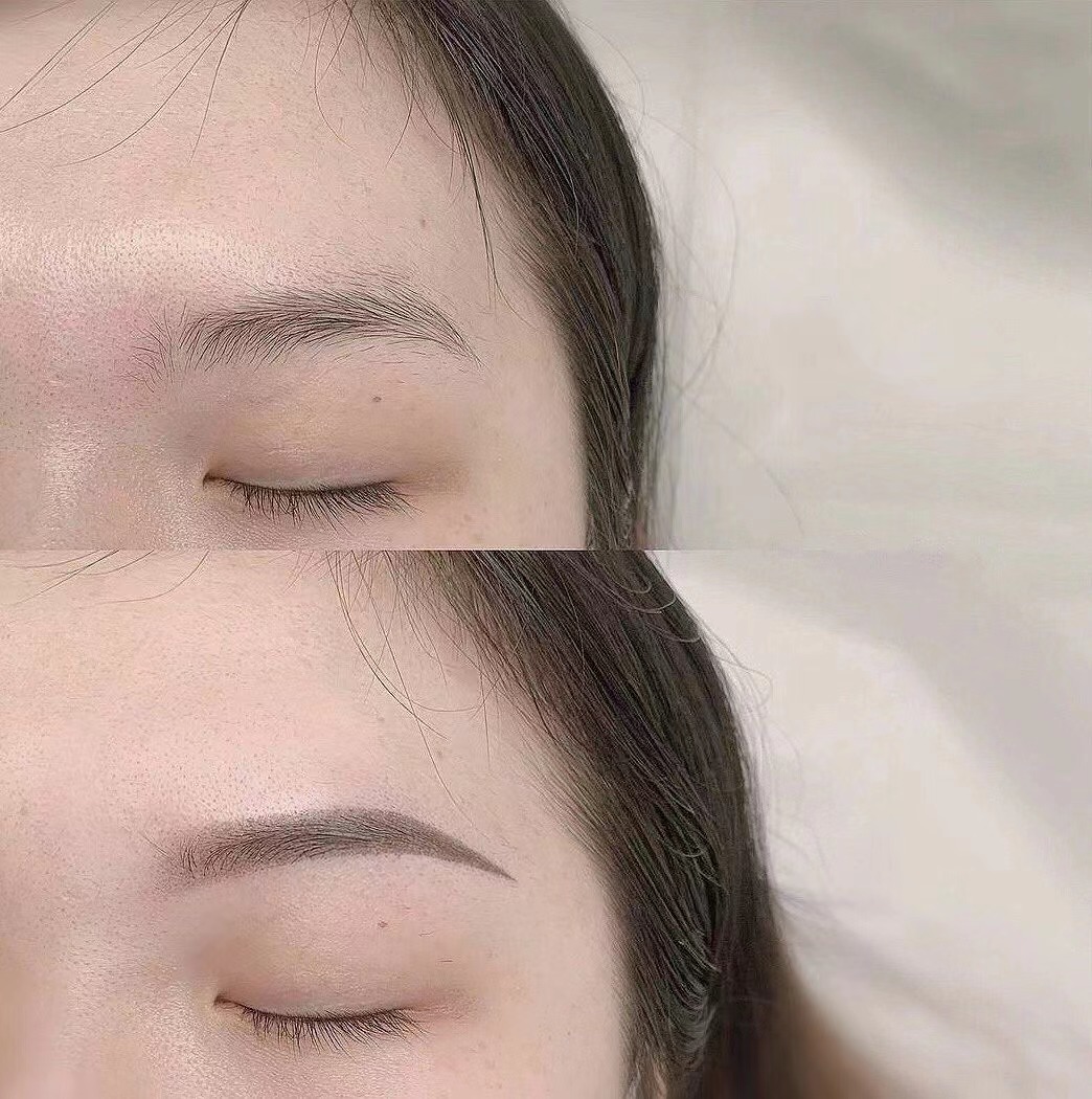 做完眉毛后你会发现🙋🏻‍♀️ 就是素面朝