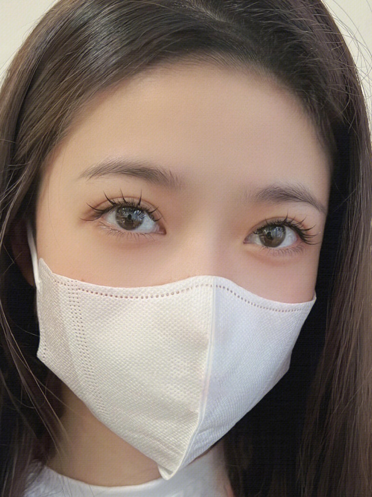 清澈の眼睛不需要浓妆 只有小清新的美睫才 配图1