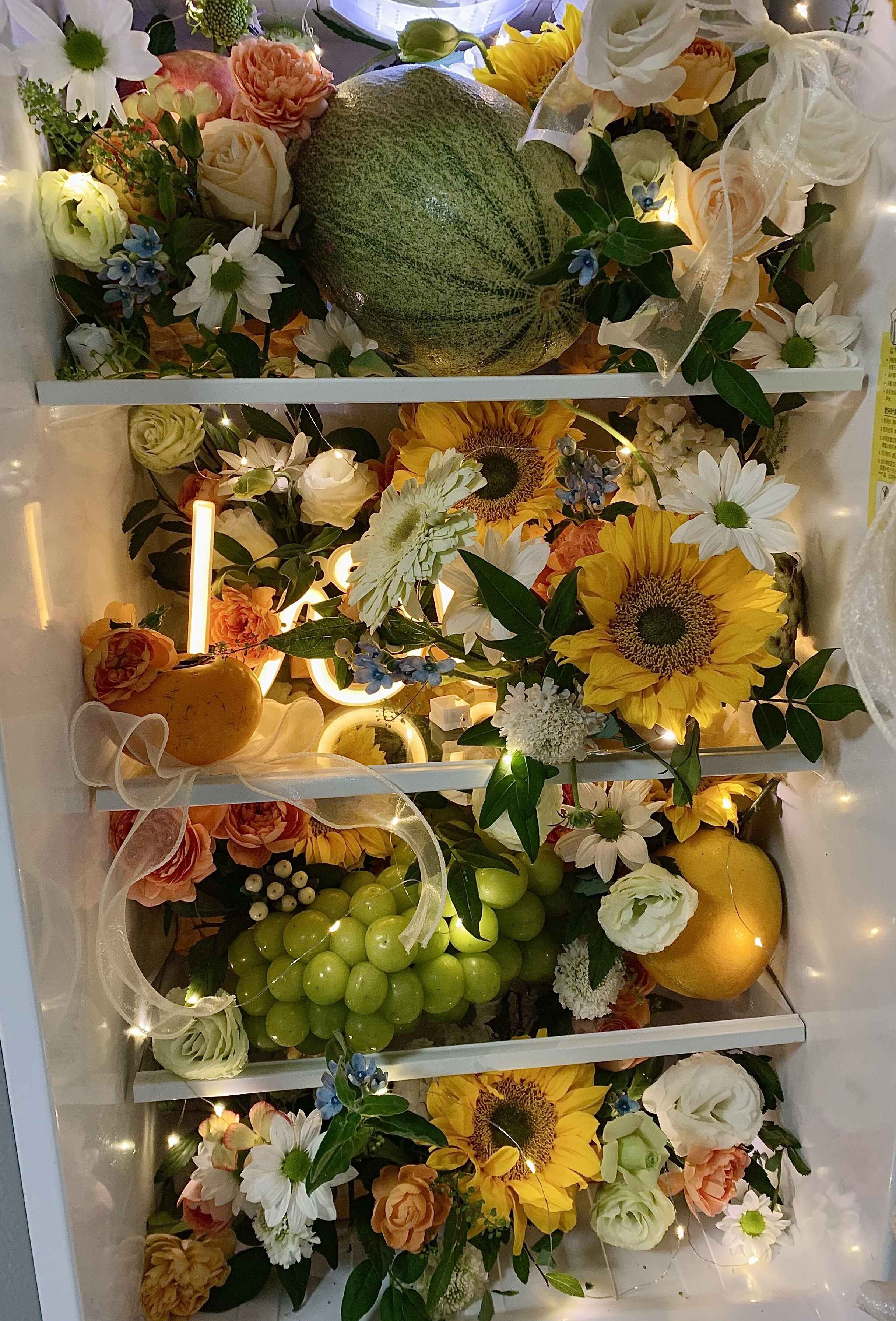 浪漫水果冰箱花 🌼 🌿 🍎 被喜欢的人求 配图2