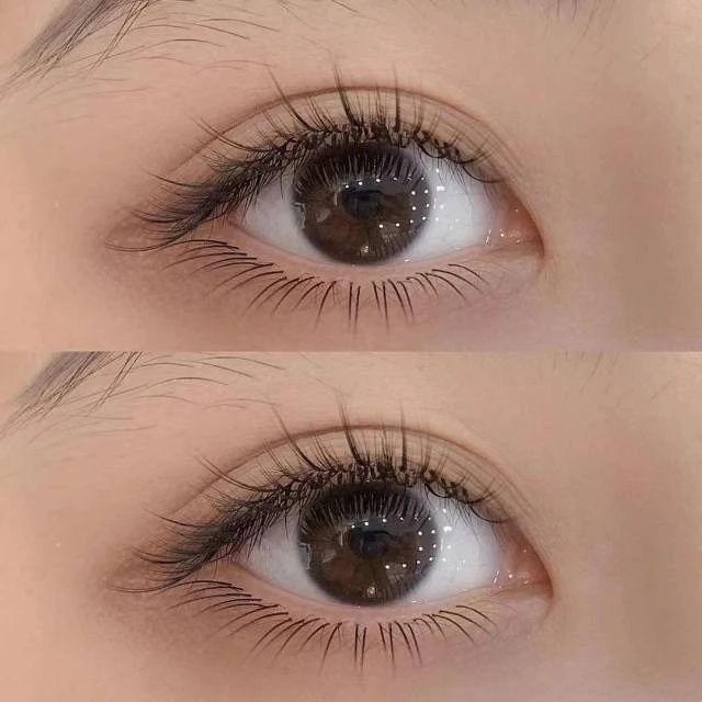 自然浓密不遮眼❤️ 无论怎么拍都是美丽瞬