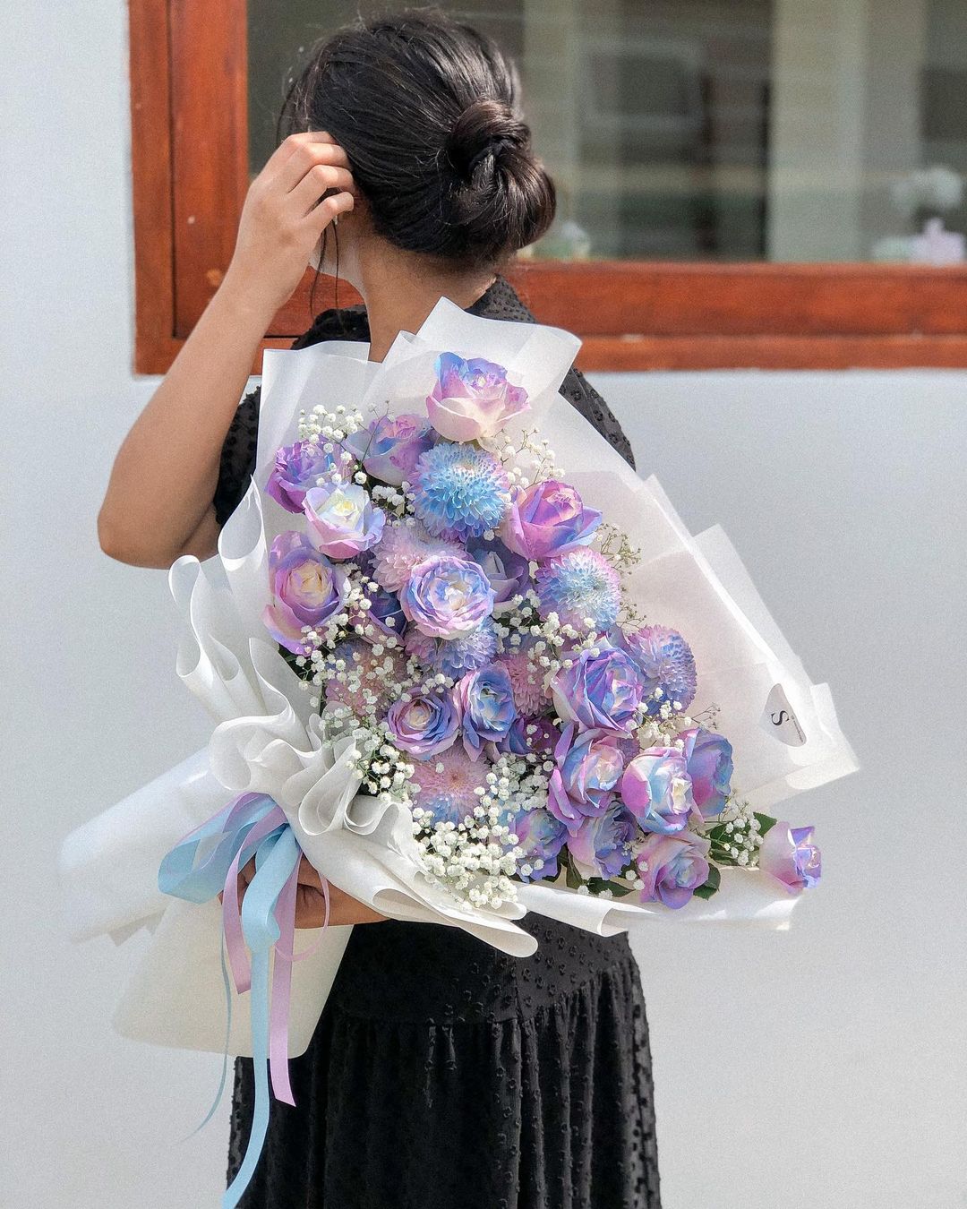 客订人鱼姬花束~ 可以永远相信鲜花带来的 配图1