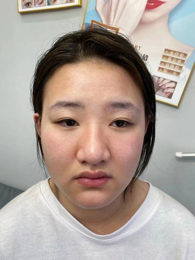 眉毛前后对比🆚 从相貌平平到洋气脱俗 没 配图1