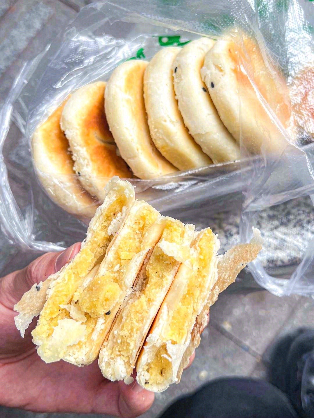 🥞清甜的绿豆馅饼，解馋不腻，吃一口就爱上 配图3