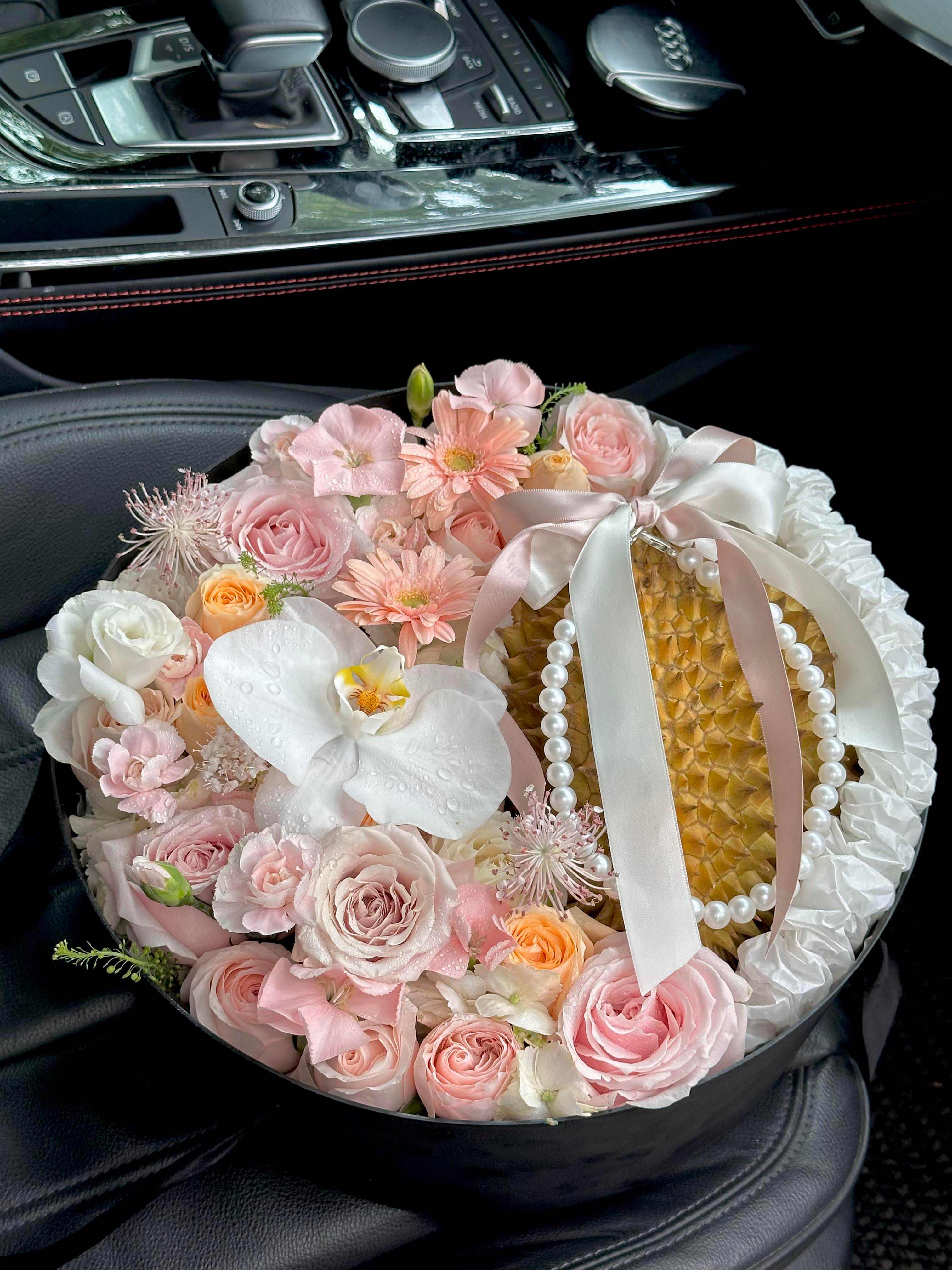 榴莲鲜花礼盒🌸 告别千篇一律的生日礼 把 配图3