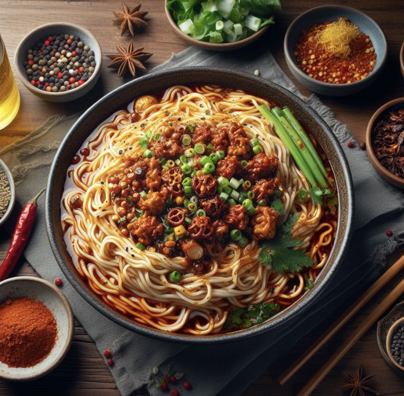 🍜这家面馆，真的绝了🤩！ 每一根面条都充 配图1
