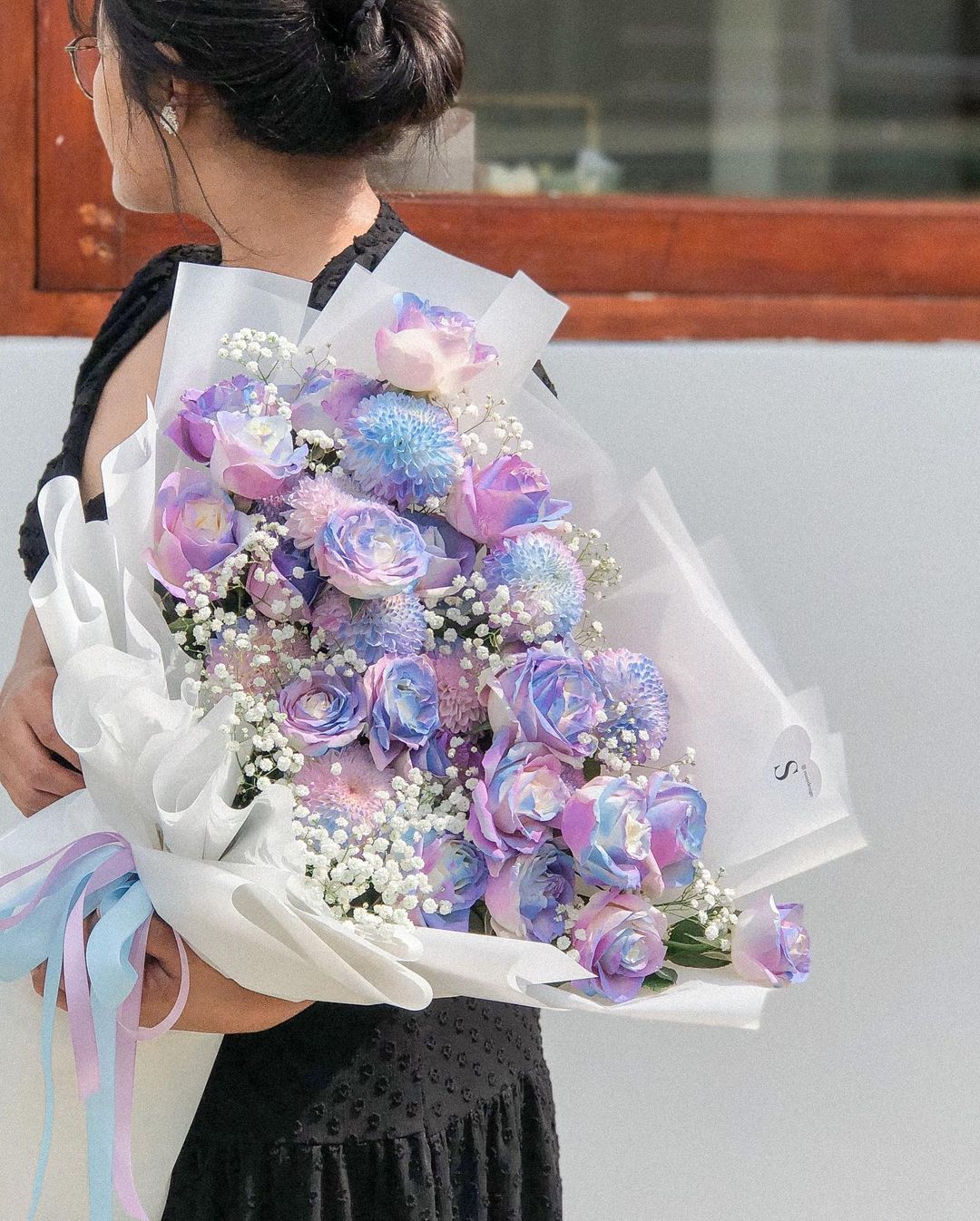 客订人鱼姬花束~ 可以永远相信鲜花带来的 配图2