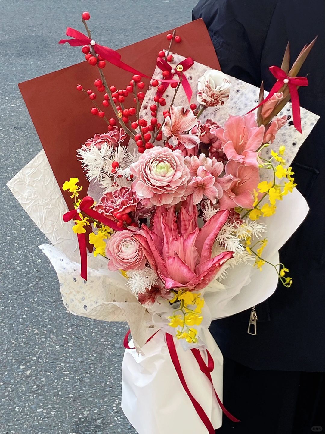 乔迁之喜花束🌸 🧨乔迁大吉🧨 福满新居平 配图1