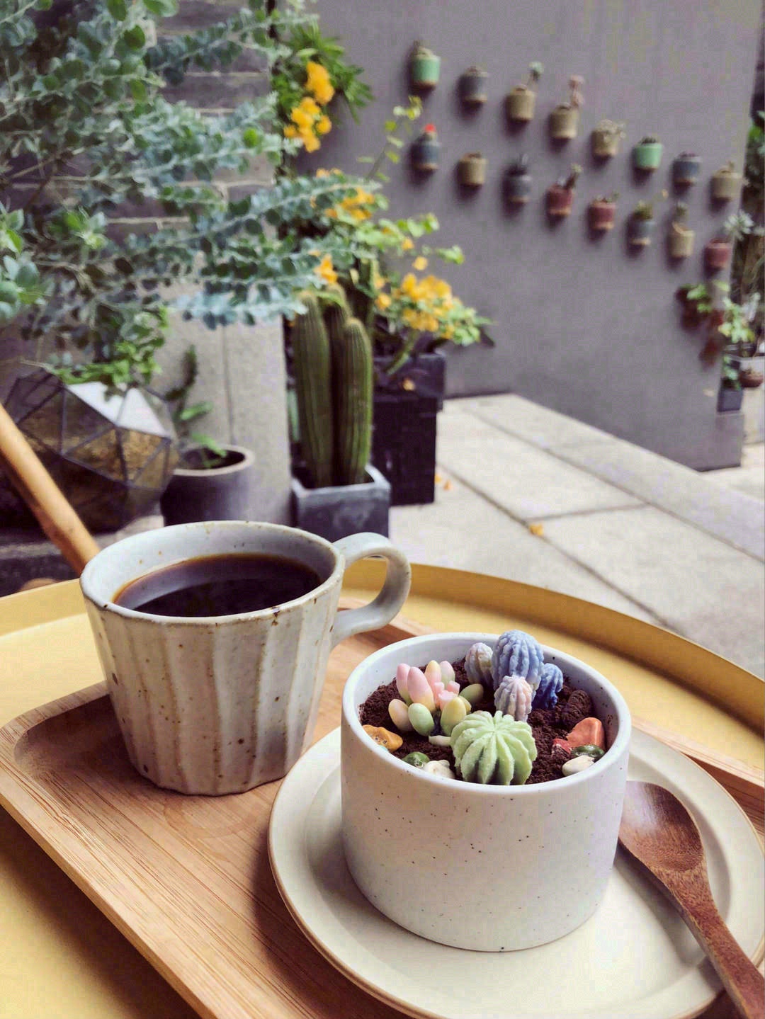 ☕一杯茶，一本书，一盆蛋糕，一缕闲，抛开 配图3