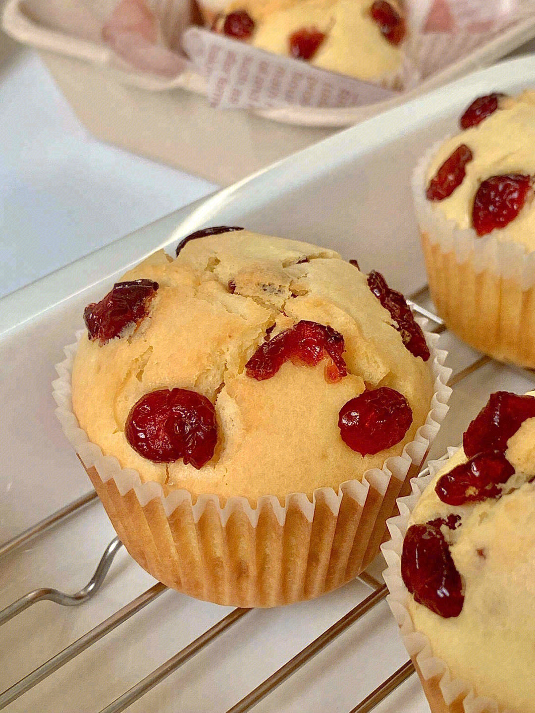 🧁马芬蛋糕属于重油蛋糕的一种💌由于里面加 配图1
