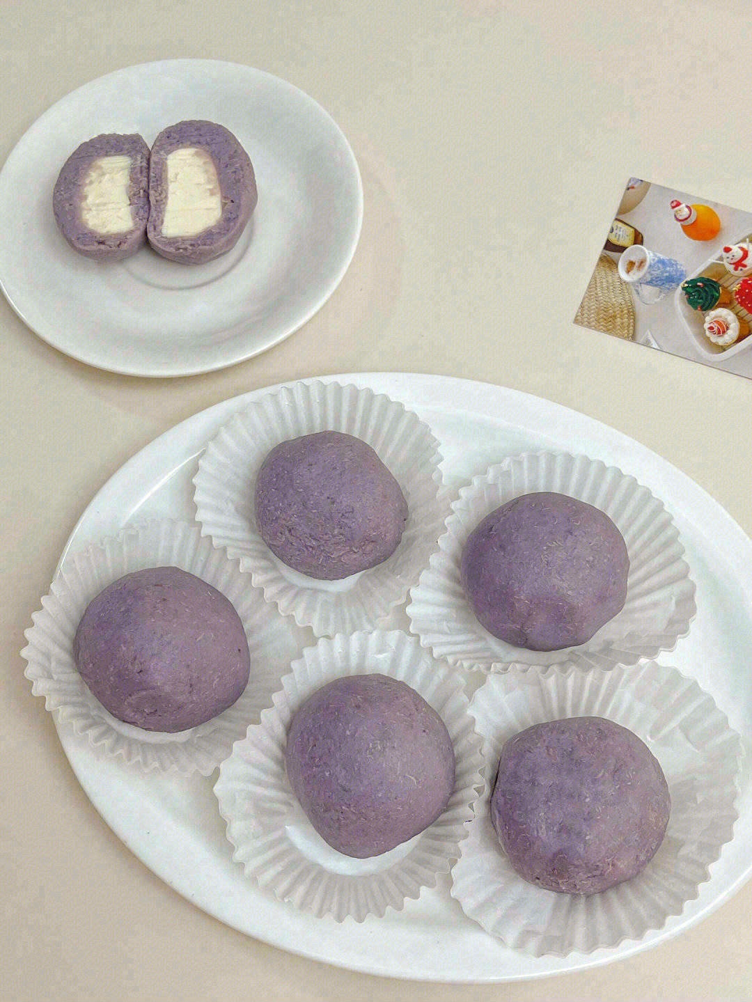 💜芋泥搭配奶酪简直太美味了😍奶味十足口感 配图1