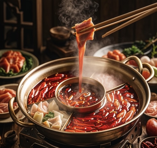 走进火锅店，香气扑鼻而来。在这温暖的空间 配图2