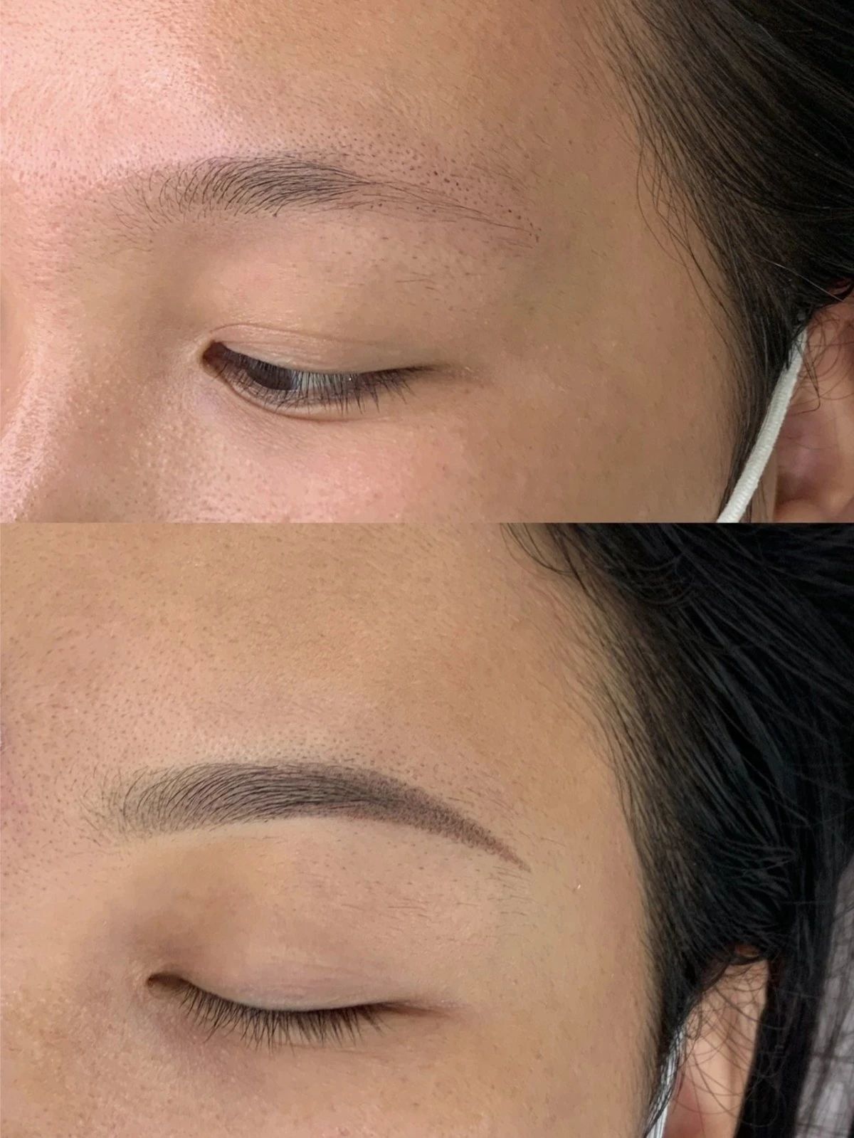 细致的处理和层次过渡 才是一对眉毛完美的