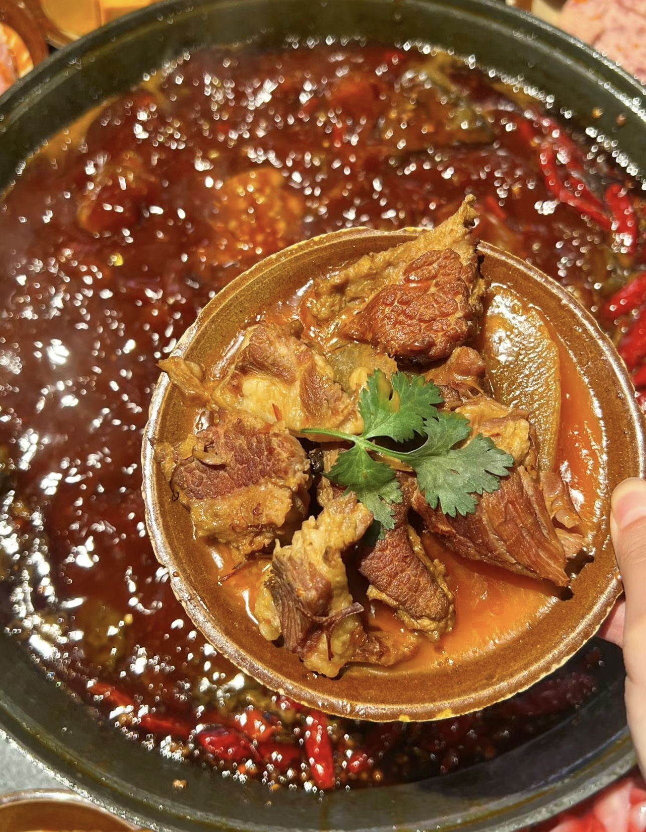 “巴渝风情，麻辣鲜香，重庆火锅以其独特的 配图3