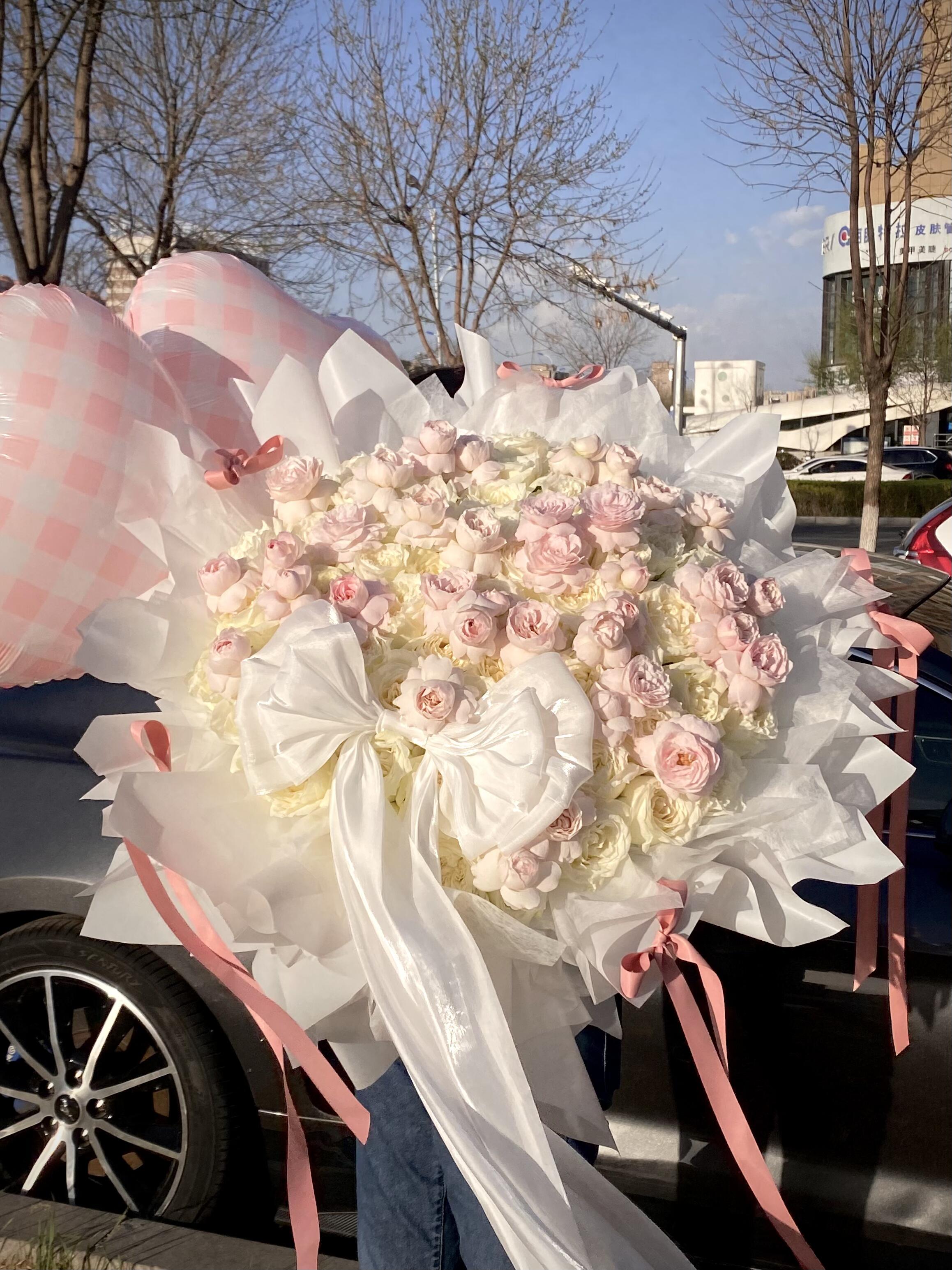 仙子之吻大花束💐 花束漫野 💗爱意长久  配图2