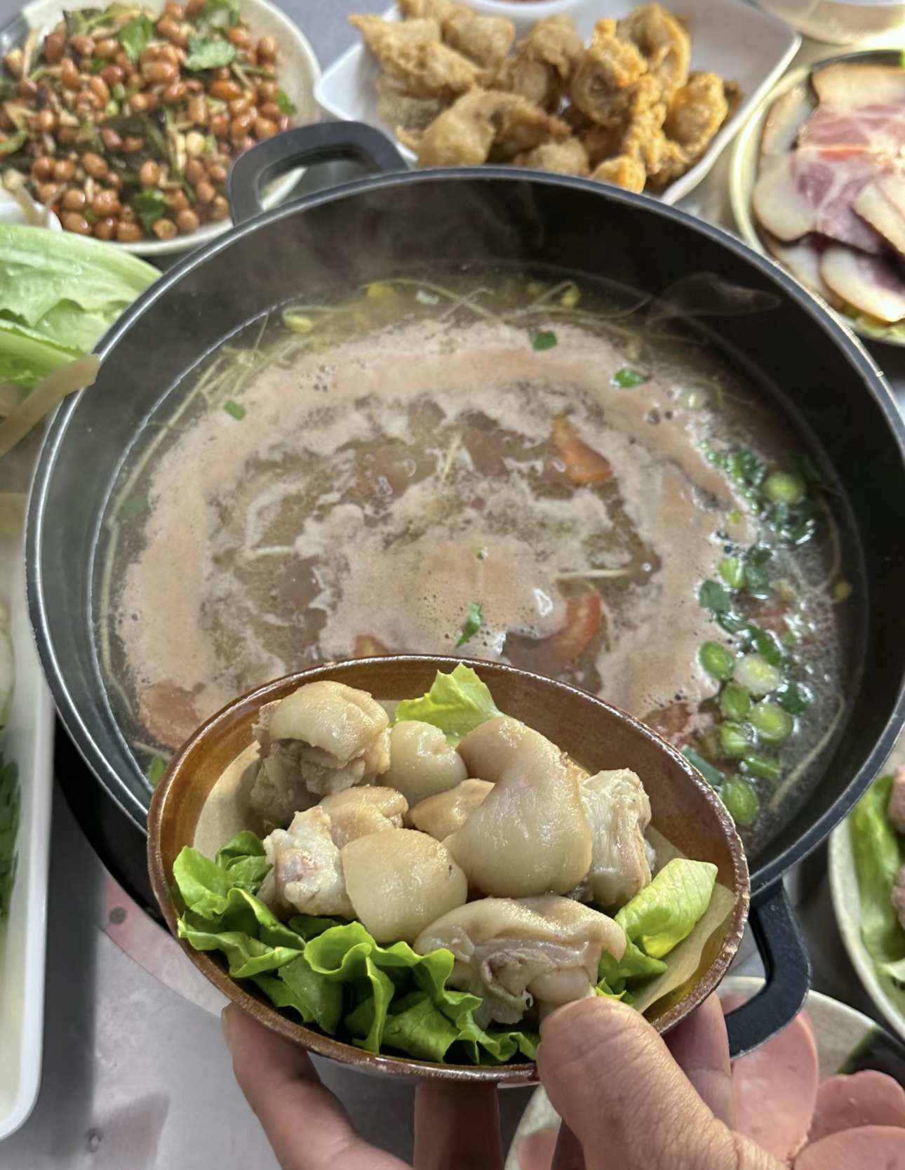 豆米火锅的温暖与醇厚，豆香四溢的锅底，就 配图3