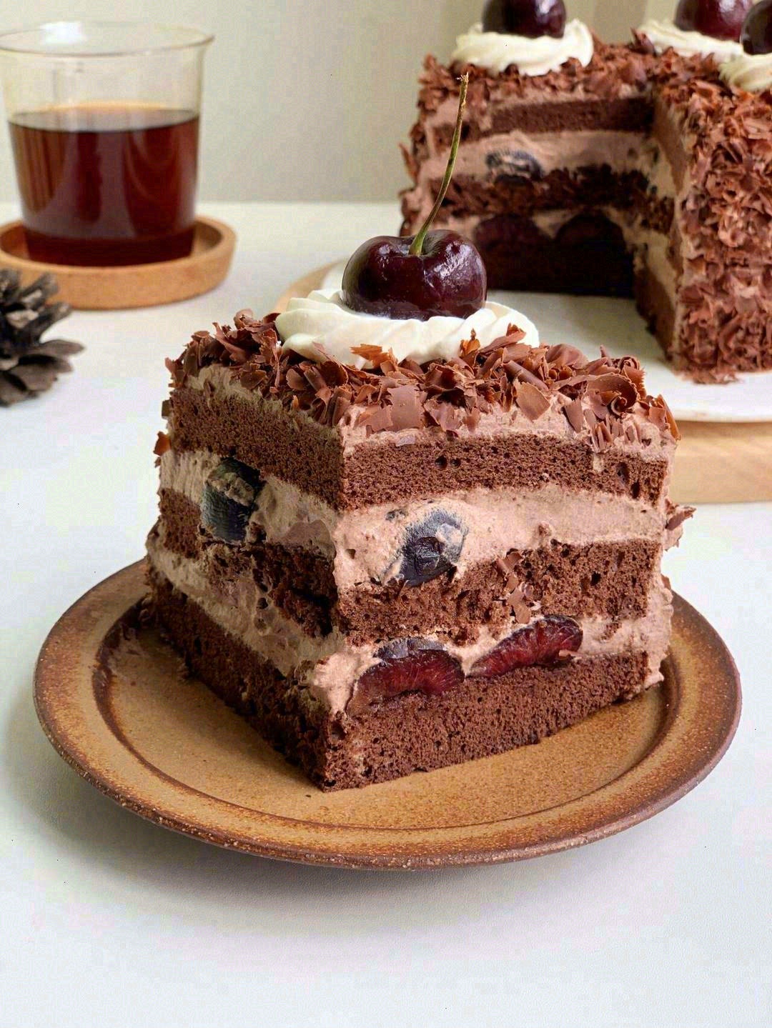 🍰怎么会有这么好吃的黑森林 🍫从里到外都 配图2