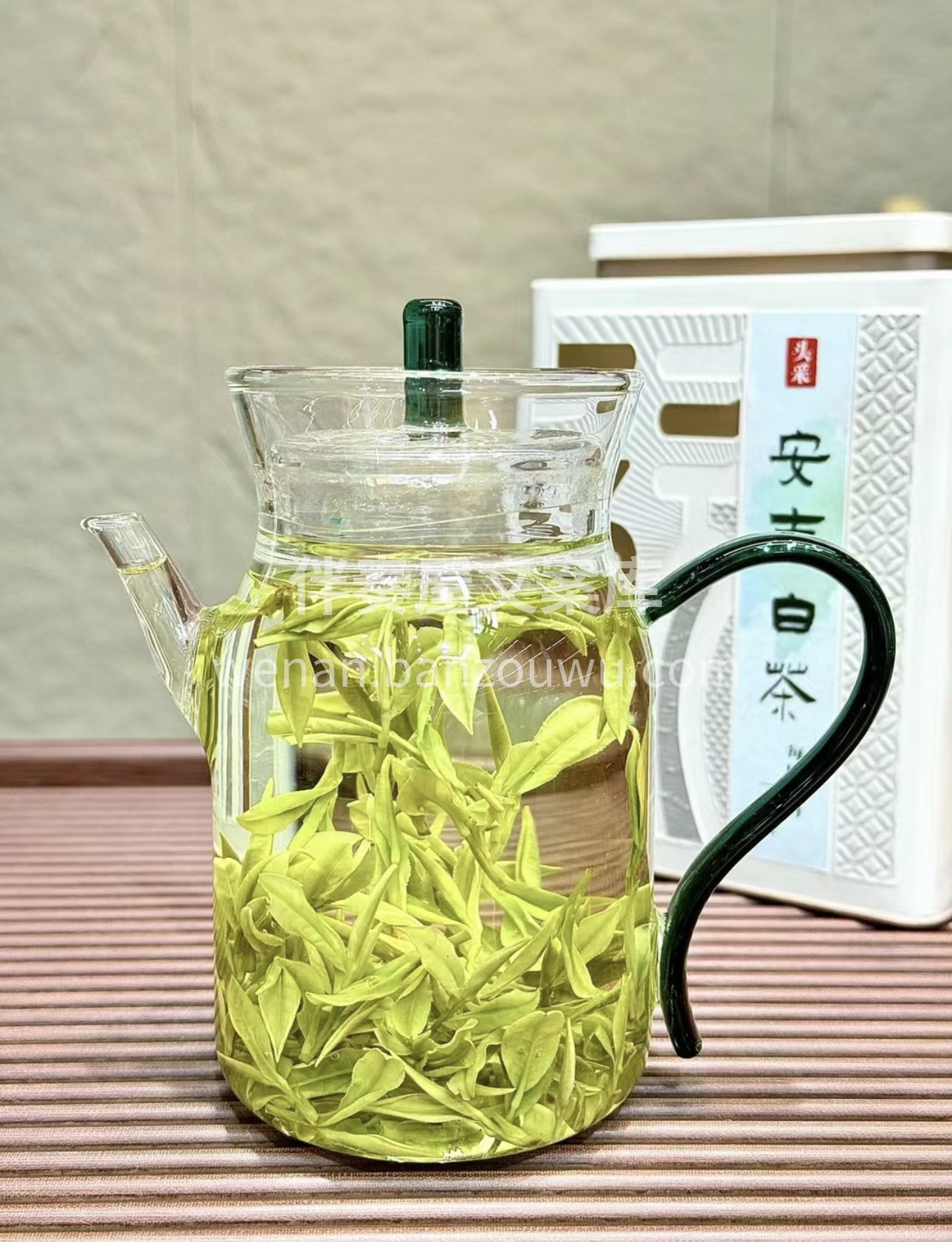 安吉白茶相约，那形如凤羽的叶片，在水中舞 配图3
