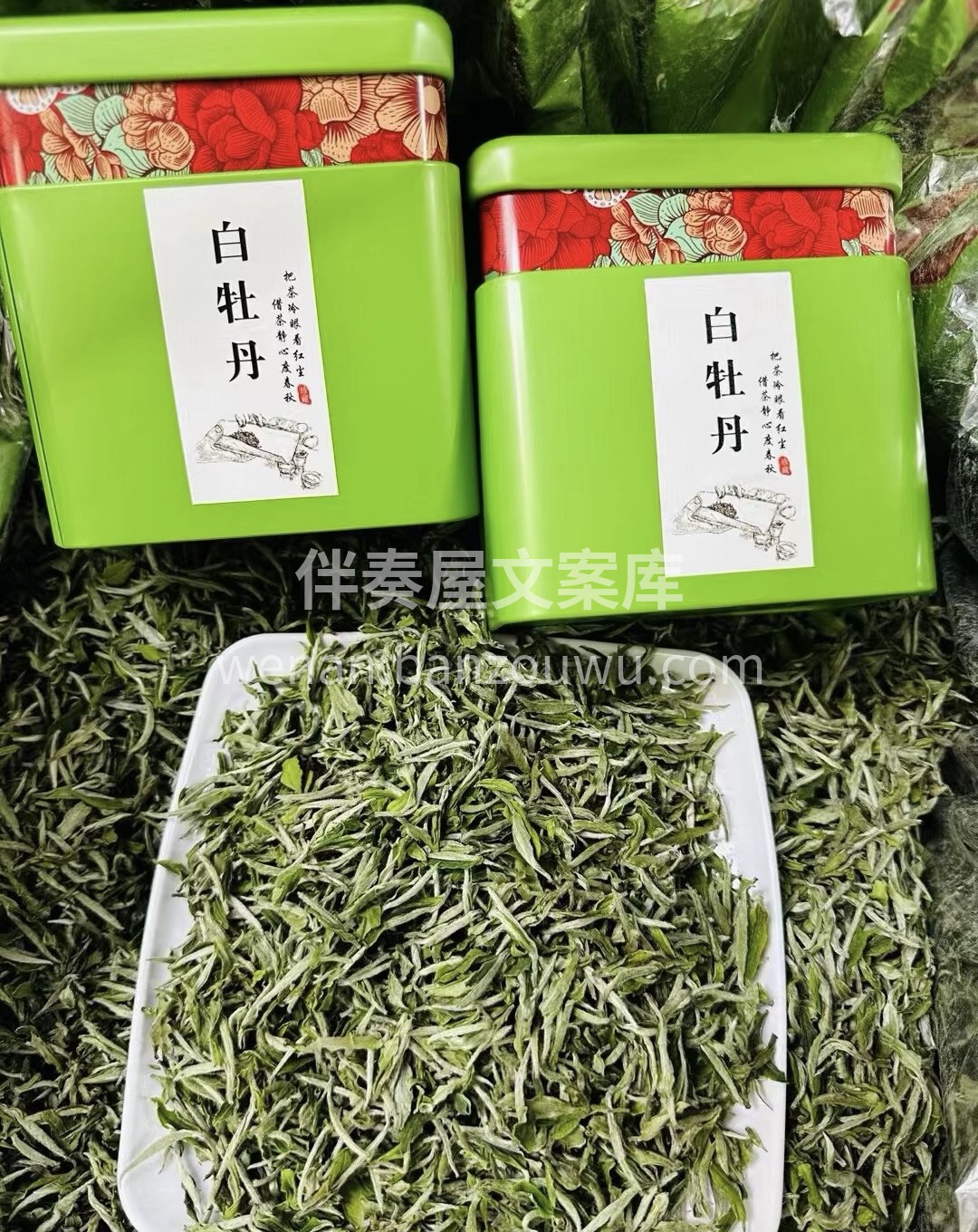『白牡丹』 存新茶，喝老茶，会老友，一杯 配图1