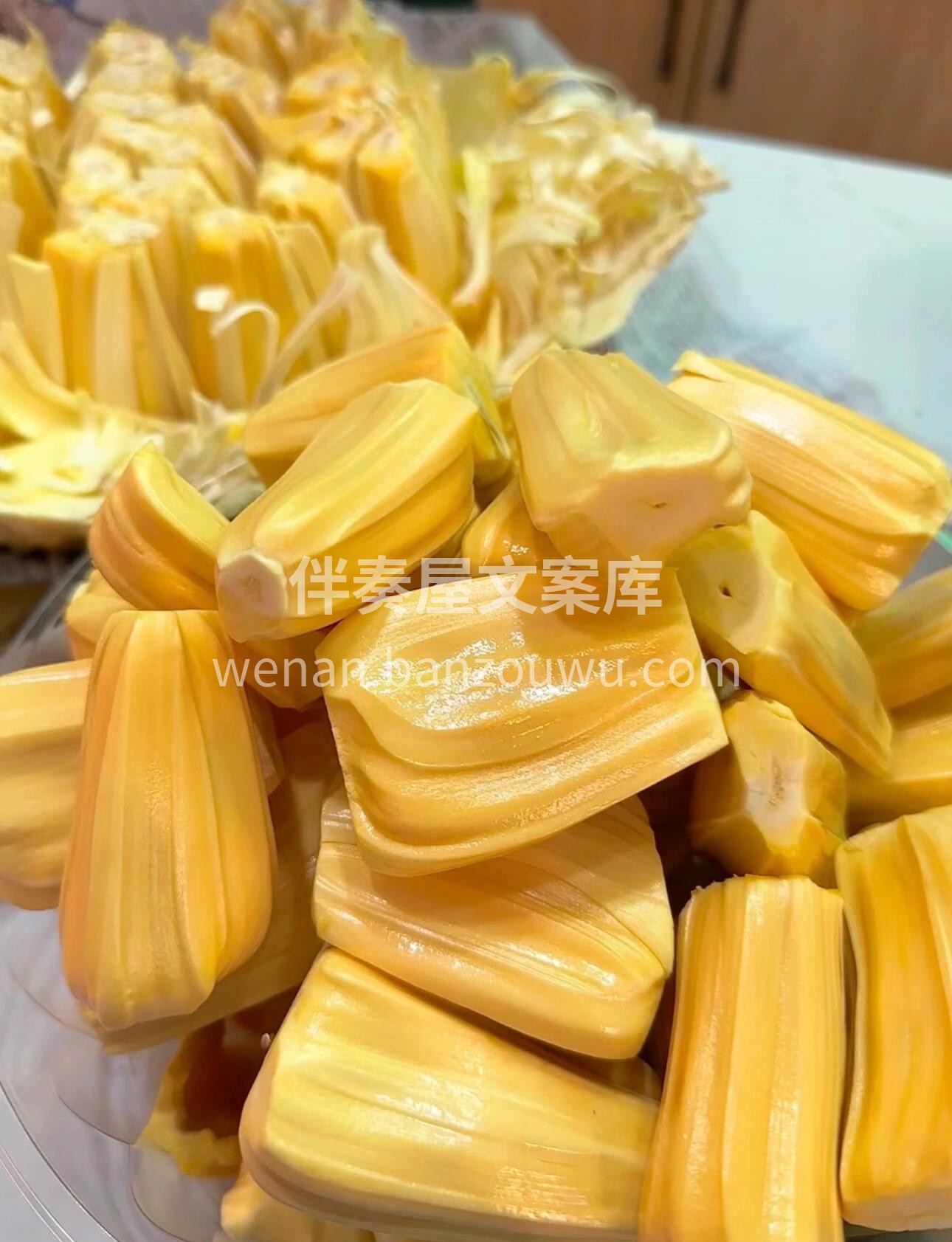 红肉菠萝蜜已剥好🙋，看颜色就知道多优秀🧡 配图3