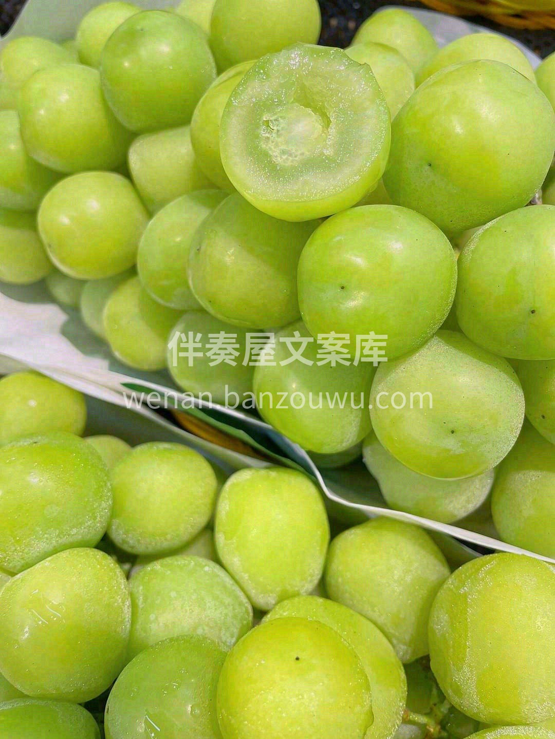 🍇紧凑致密，每一颗都是圆鼓鼓的小胖子，看 配图2