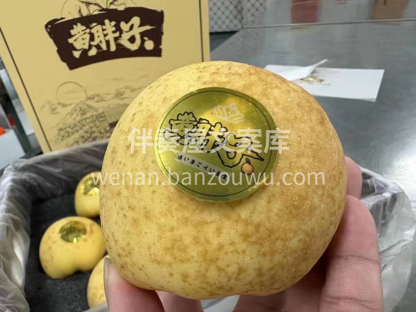黄胖子·维纳斯苹果。金黄温和的色调，浓郁 配图1