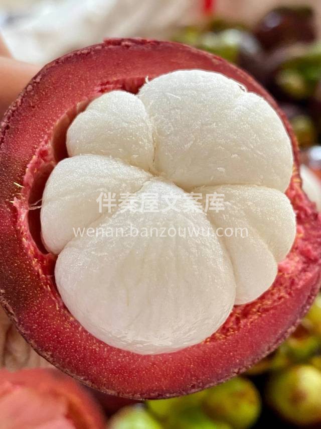 泰国进口山竹 她🧜‍♀，头顶绿色礼帽☘， 配图3