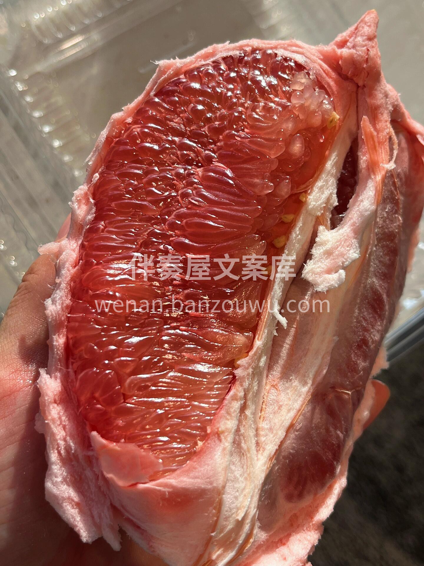 🍂秋意正浓，三红柚正当时 咬一口汁水爆一 配图2