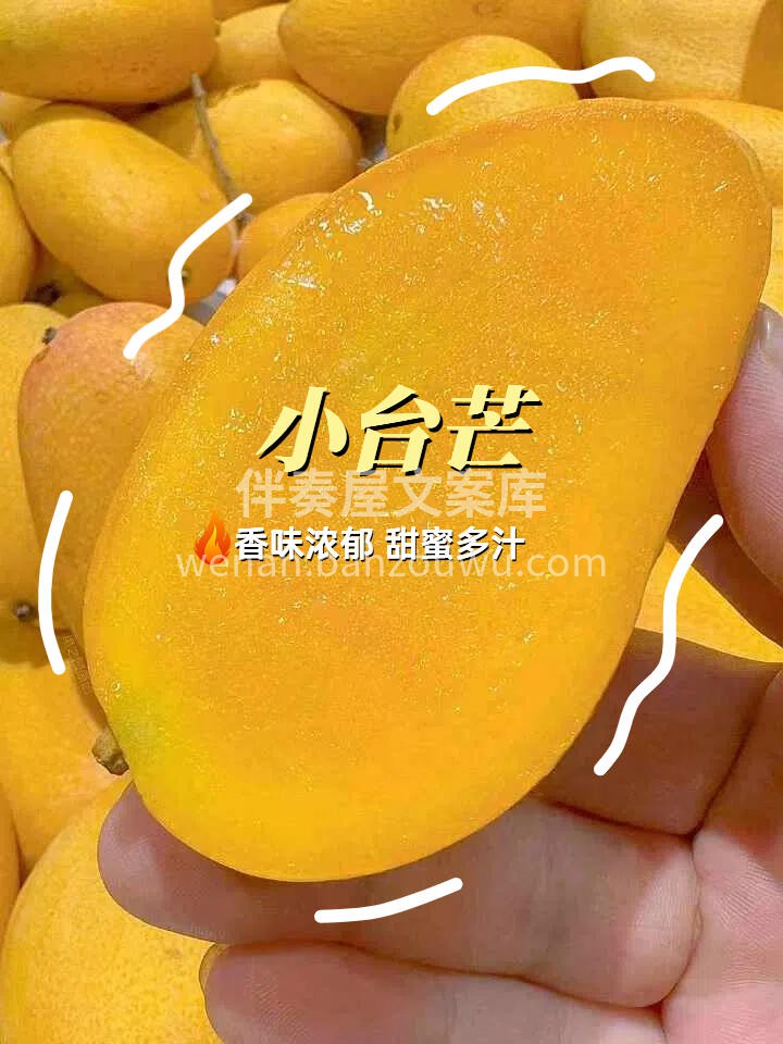 🔥台农芒果上市！ 果皮黄灿灿，果肉金黄细 配图1